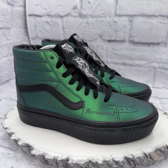 Vans Sk8 Hi Platform RB X Harry Potter Morsmordre Dark Art Shoes Men 4.5 Wmn 6 - Picture 5 of 13